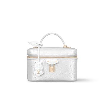 Louis Vuitton Vanity Chain Pouch - White Pearl 19x6.5x11.5cm
