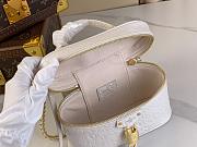 Louis Vuitton Vanity Chain Pouch - White Pearl 19x6.5x11.5cm - 4