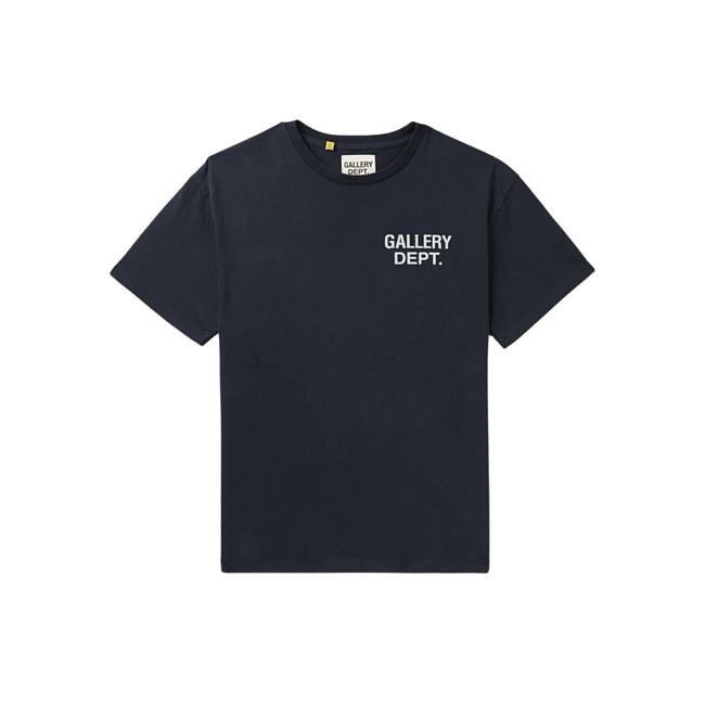 GALLERY DEPT logo-print T-shirt - black - 1