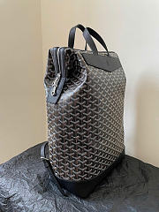 GOYARD Goyardine Calfskin Cisalpin MM Backpack Black 43x33x14cm - 3