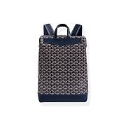 Goyard Navy Blue Goyard Cisalpin Backpack 33x43x14cm - 1