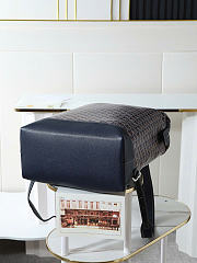 Goyard Navy Blue Goyard Cisalpin Backpack 33x43x14cm - 4