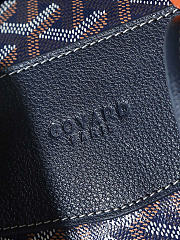 Goyard Navy Blue Goyard Cisalpin Backpack 33x43x14cm - 6