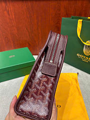 Goyard Jouvence MM Toiletry Bag Burgundy 30x23x7.5cm - 2
