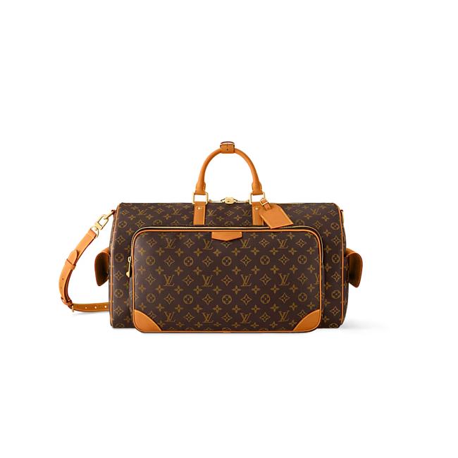 Louis Vuitton Keepall Cargo Bag 50 Material Monogram Canvas 52x23x29cm - 1