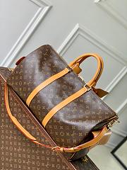 Louis Vuitton Keepall Cargo Bag 50 Material Monogram Canvas 52x23x29cm - 3