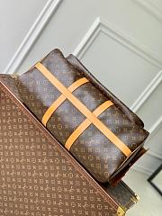 Louis Vuitton Keepall Cargo Bag 50 Material Monogram Canvas 52x23x29cm - 5