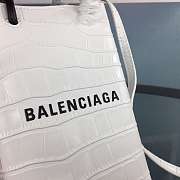Balenciaga Phone Holder Crossbody Bag White 12x18x7cm - 6