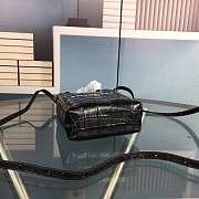 Balenciaga Phone Holder Crossbody Bag Black 12x18x7cm - 4