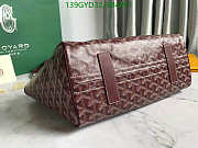 GOYARD Goyardine Rouette PM Burgundy 30x24x14.5cm - 4