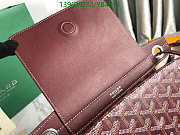 GOYARD Goyardine Rouette PM Burgundy 30x24x14.5cm - 5