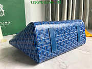GOYARD Goyardine Rouette PM Sky Blue 30x24x14.5cm - 6