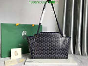 GOYARD Goyardine Rouette PM Blue Marine 30x24x14.5cm - 5