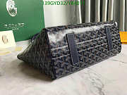 GOYARD Goyardine Rouette PM Blue Marine 30x24x14.5cm - 4