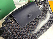 GOYARD Goyardine Rouette PM Blue Marine 30x24x14.5cm - 2