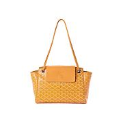 GOYARD Goyardine Rouette PM Yellow 30x24x14.5cm - 1