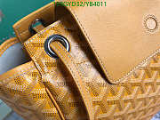 GOYARD Goyardine Rouette PM Yellow 30x24x14.5cm - 4