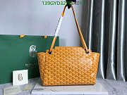 GOYARD Goyardine Rouette PM Yellow 30x24x14.5cm - 3