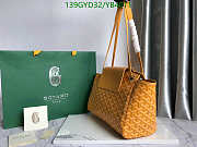 GOYARD Goyardine Rouette PM Yellow 30x24x14.5cm - 2