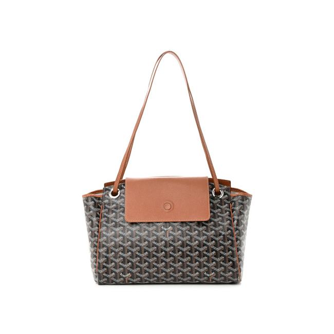 GOYARD Goyardine Rouette PM Black Gold 30x24x14.5cm - 1