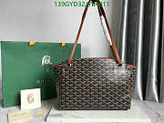 GOYARD Goyardine Rouette PM Black Gold 30x24x14.5cm - 4