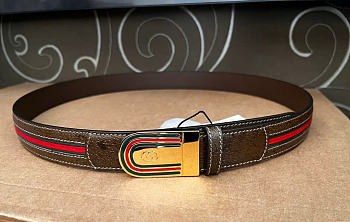 Gucci Interlocking G Belt Brown