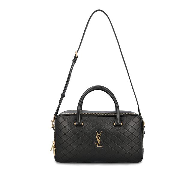 Saint Laurent Lyia Zip-Up Duffle Bag 31x16x13cm - 1