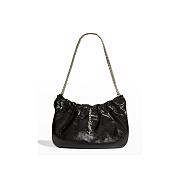 Saint Laurent Mini leather shoulder bag - black color 24x14x4cm - 1