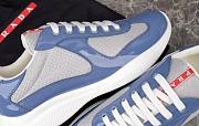 America's Cup patent leather sneakers in blue - 3