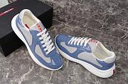 America's Cup patent leather sneakers in blue - 2