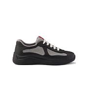 Prada Rubber America's Cup Sneakers - Black - 1