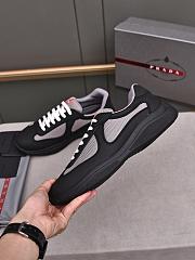 Prada Rubber America's Cup Sneakers - Black - 6