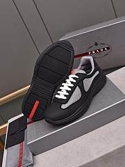 Prada Rubber America's Cup Sneakers - Black - 5