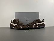 Balenciaga x Puma Speedcat Suede Distressed Brown White 847146 WSDSD 2910 - 4