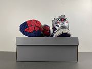Balenciaga Runner Gradient Sneaker in Navy/red/grey 772774 WRUNG 4610 - 5