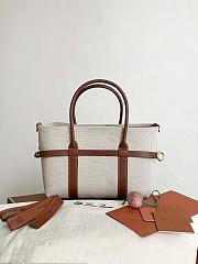 Loro Piana Ghiera Small Grained Nubuck Tote Bag 28x19x12cm - 4