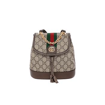 Gucci small women's backpack ophidia 20.5x20x12cm