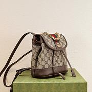 Gucci small women's backpack ophidia 20.5x20x12cm - 3
