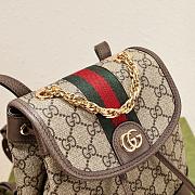 Gucci small women's backpack ophidia 20.5x20x12cm - 6