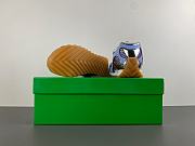 Bottega Veneta Women's Orbit Sneaker in Barolo/blue bell - 5