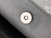 Louis Vuitton Monogram Eclipse Saumur Messenger Shoulder Bag Black M45911 36x23x11cm - 5