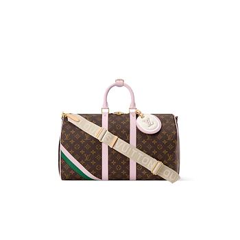 Louis Vuitton Keepall Bandoulière 45 Monogram Brown 45x27x20cm