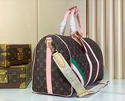 Louis Vuitton Keepall Bandoulière 45 Monogram Brown 45x27x20cm - 5