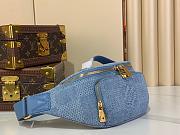 Louis Vuitton Rush Bumbag Damier Denim Blue 30x15x8cm - 5