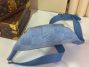 Louis Vuitton Rush Bumbag Damier Denim Blue 30x15x8cm - 3