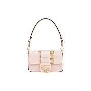 Fendi Fendace Brooch Mini Baguette Pink 20x13x5cm - 1