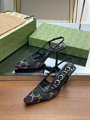Gucci GG embellished slingback pumps 9cm - 2