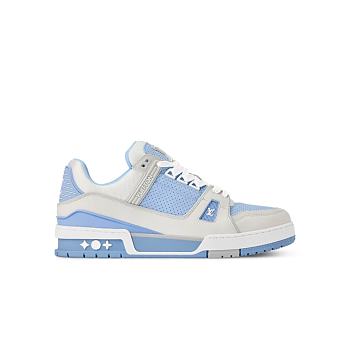 Louis Vuitton Trainer Perforated calf leather Blue 1AHWS3