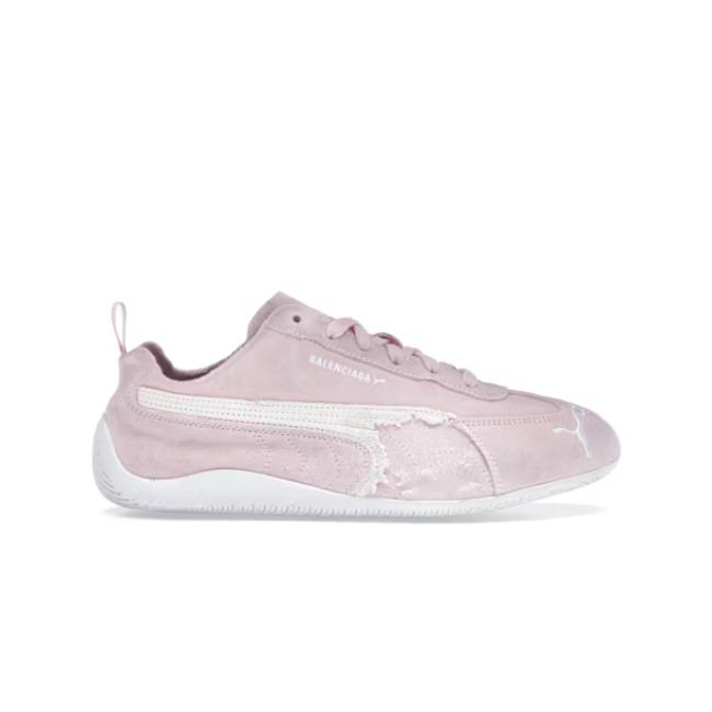 Balenciaga x Puma Speedcat Suede Distressed Pink White 847146 WSDSD 5090 - 1