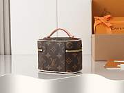 Louis Vuitton Nice Monogram Nano Brown 14x10.2x8.5cm - 6